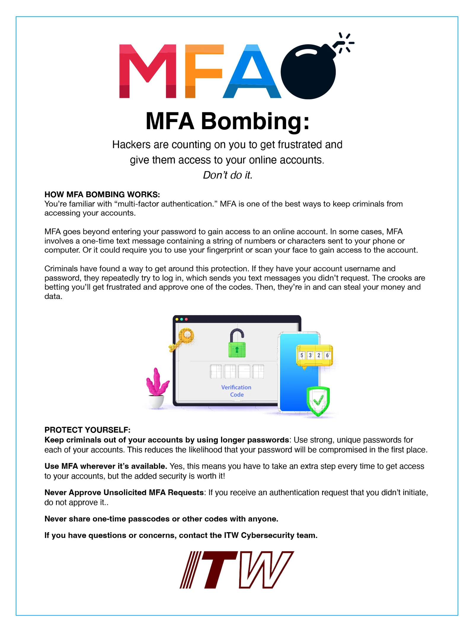 ITW MFA Bombing