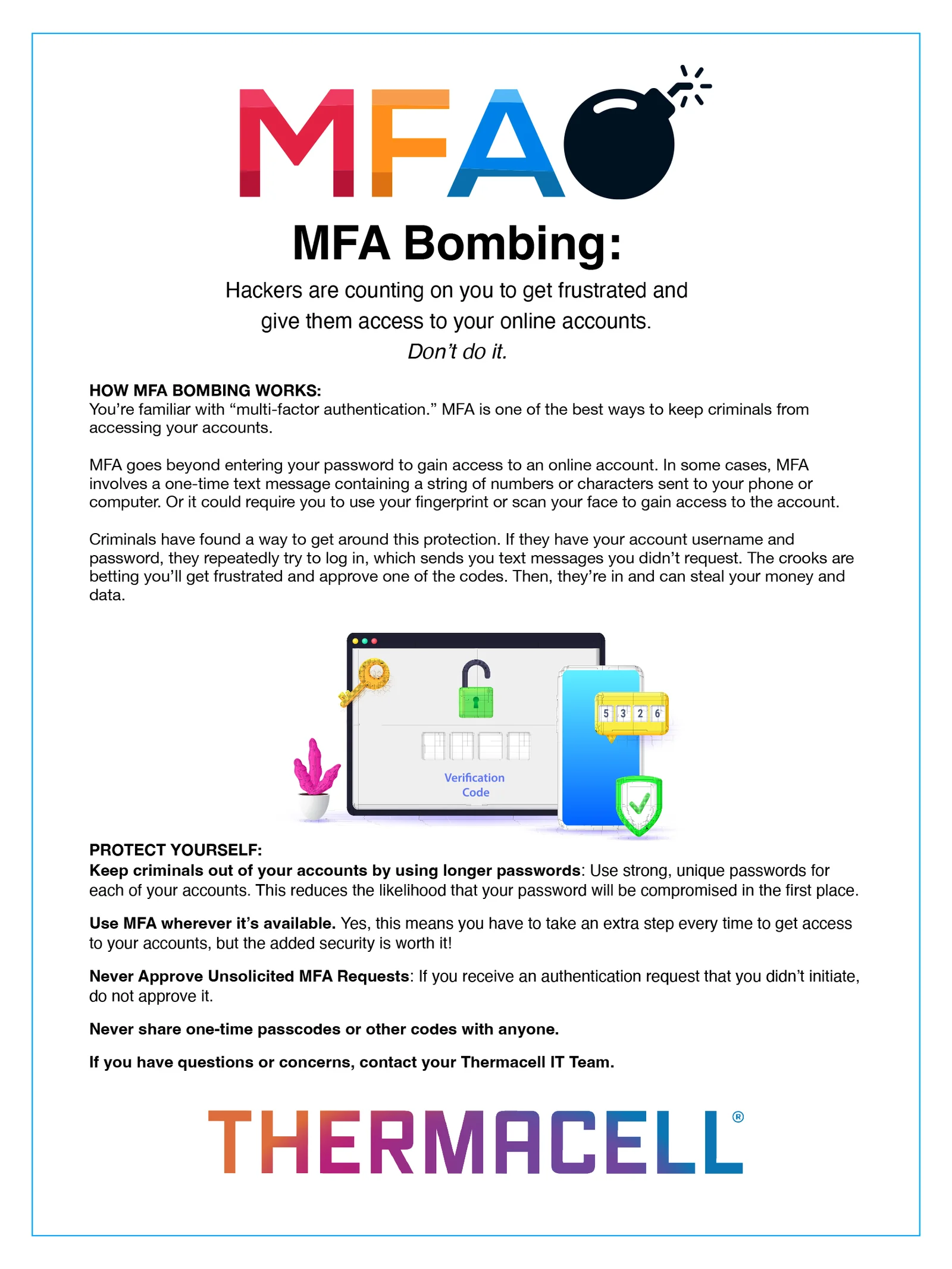 Thermacell MFA Bombing