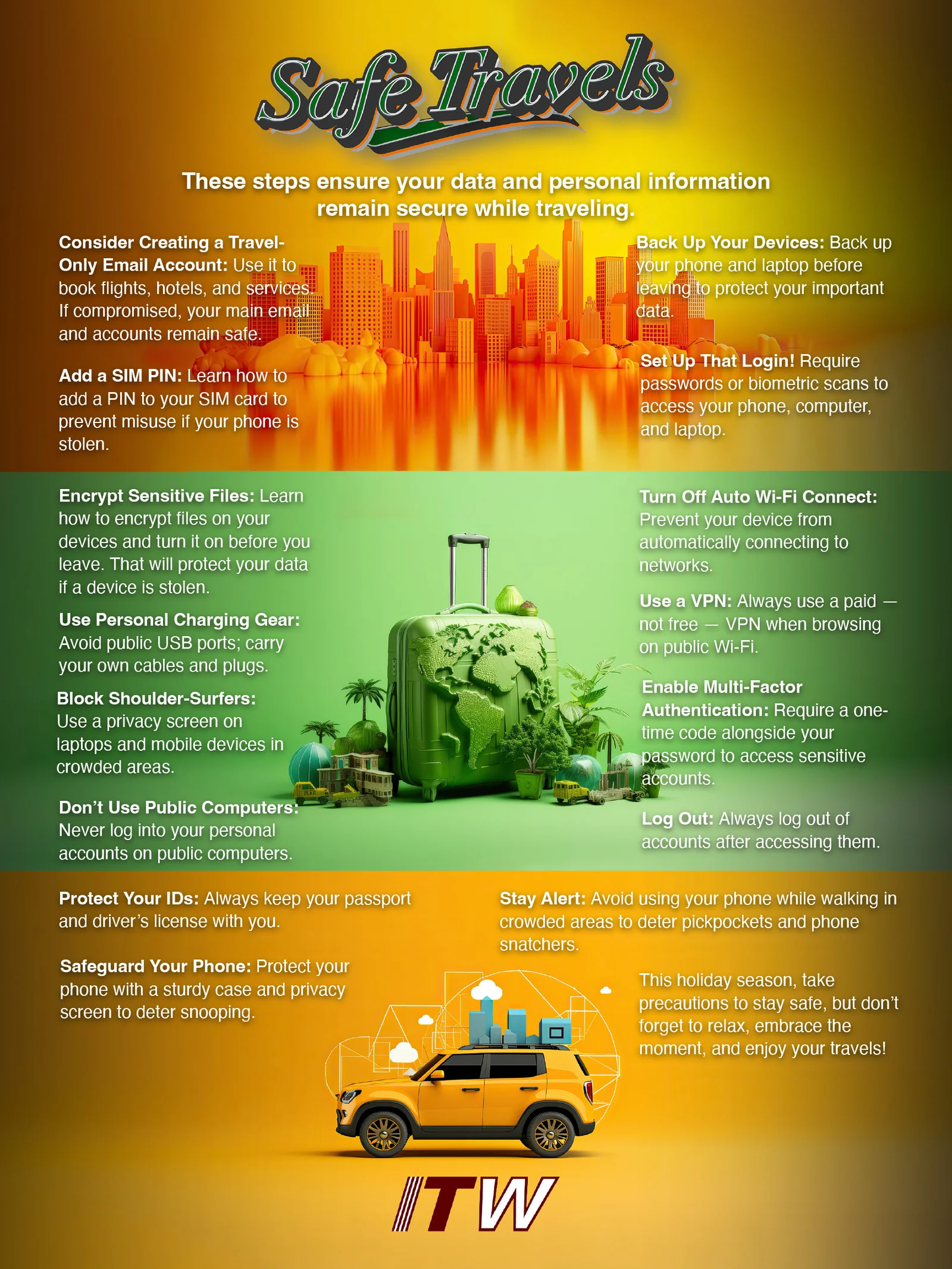 ITW Safe Holiday Traveling