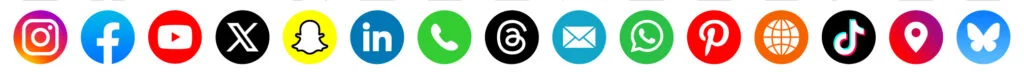 Social media logos