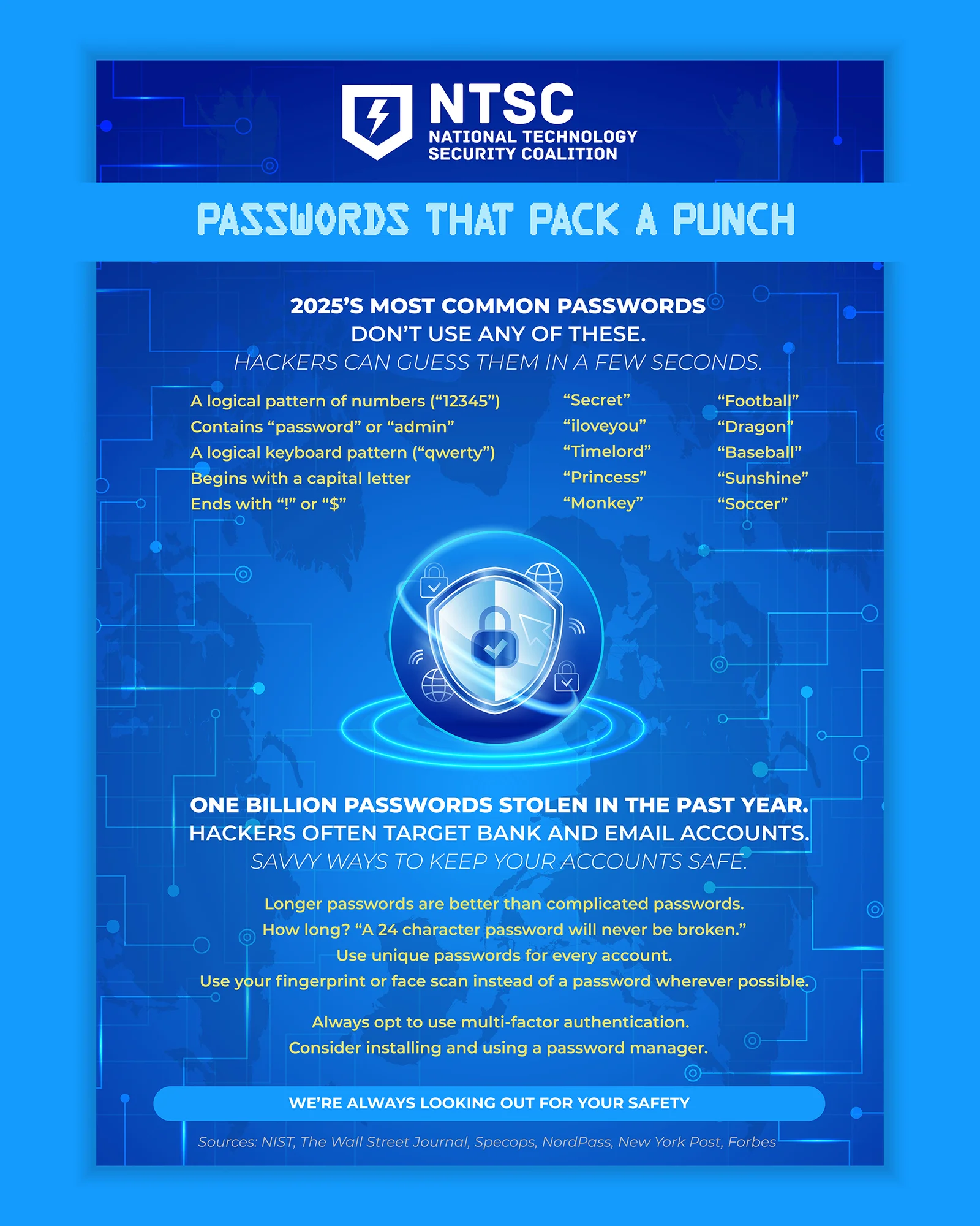 Ntsc passwords 2025