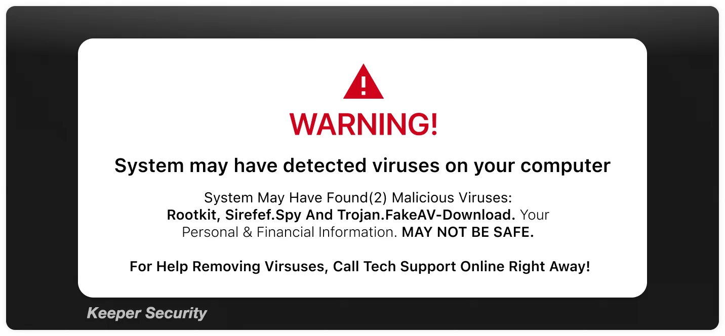 Tech support scam