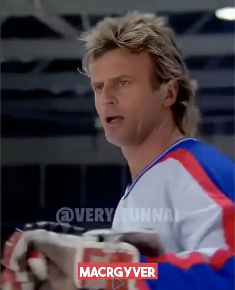 French President Emmanuel Macron as MacGyver, the TV hero. The clip, however, was entirely fabricated.