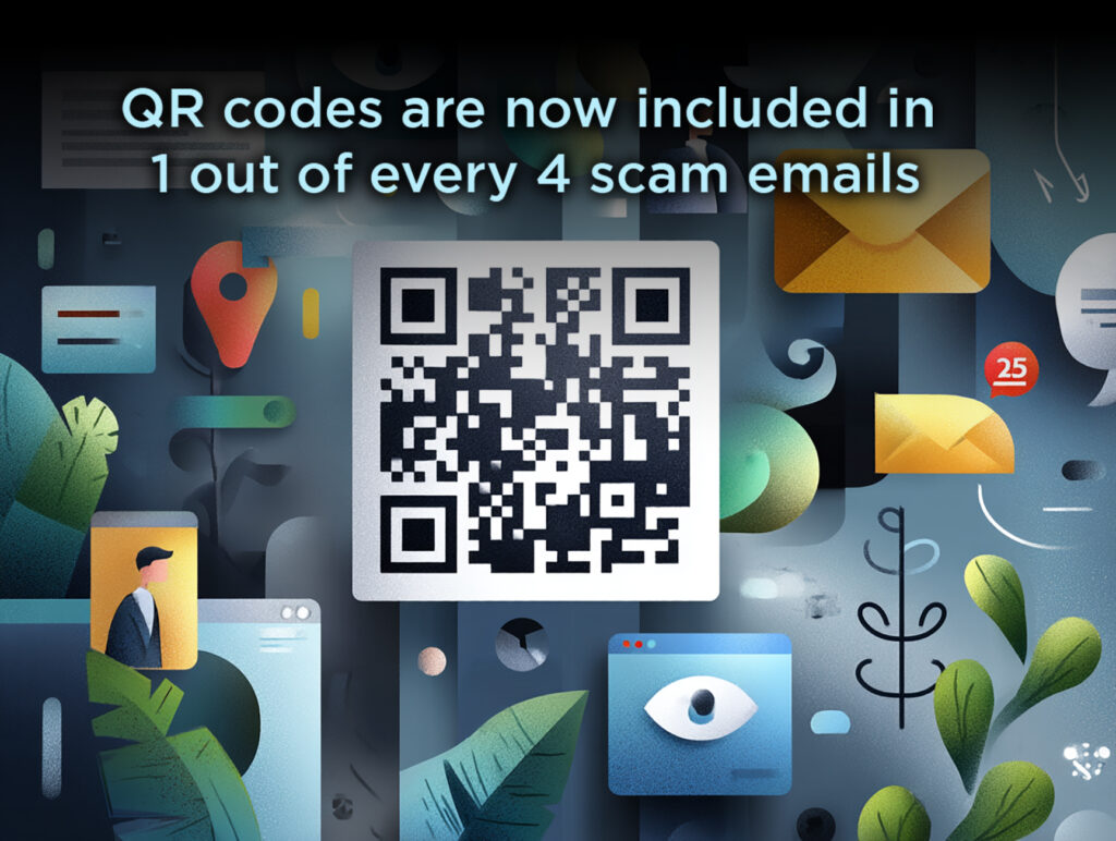 Qr code headline
