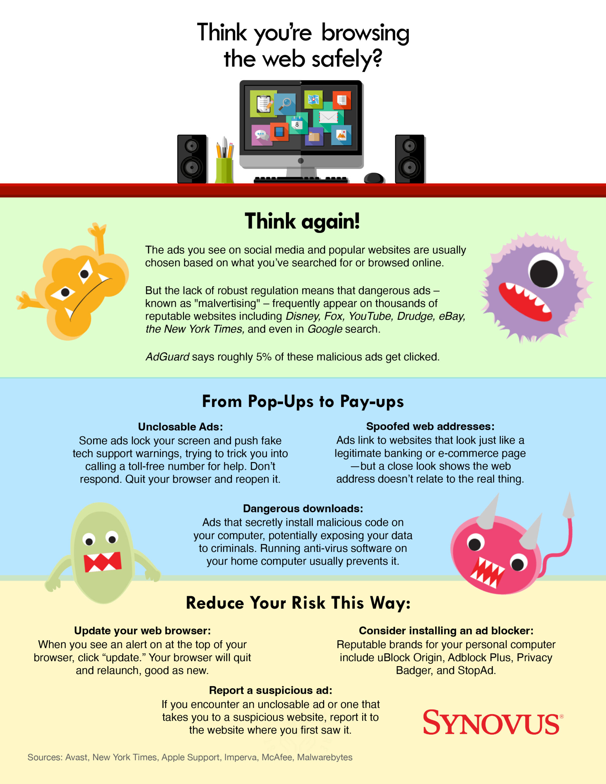 Synovus browser safety