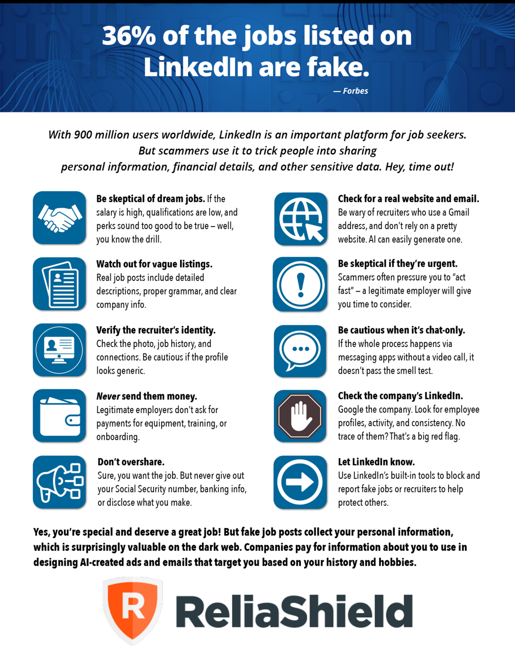 Reliashield | linkedin job offers