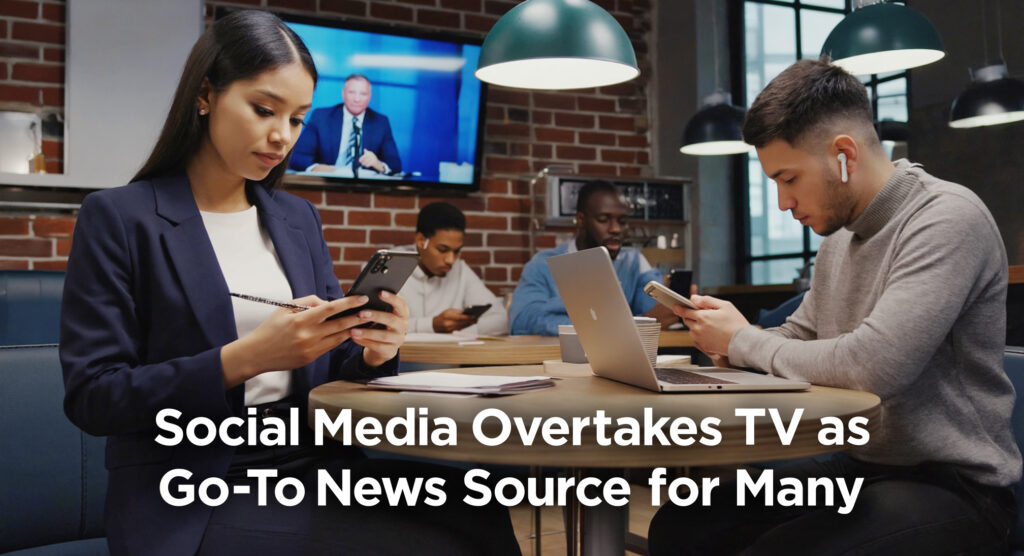 Social media overtakes tv