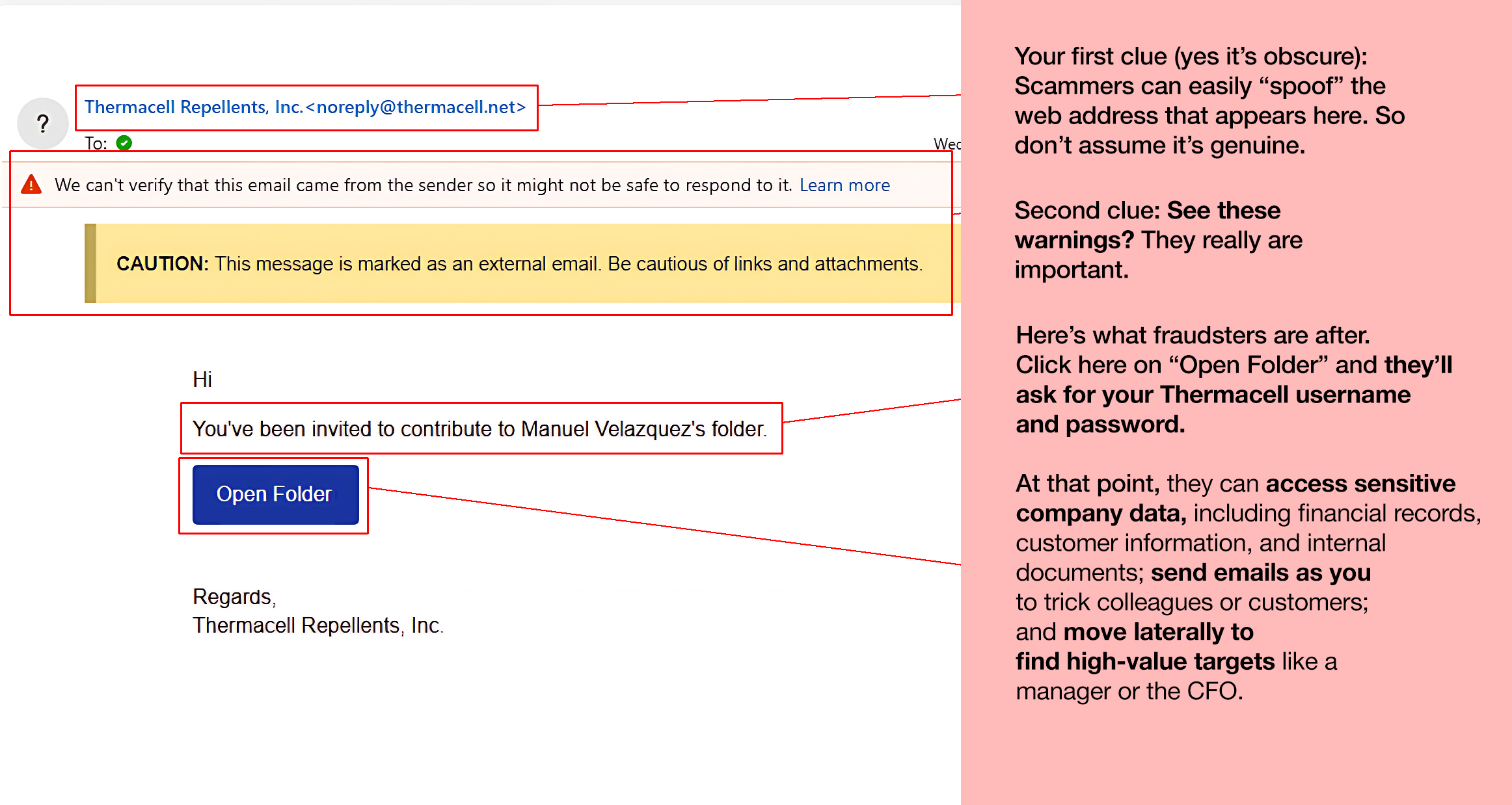 Thermacell before and after c