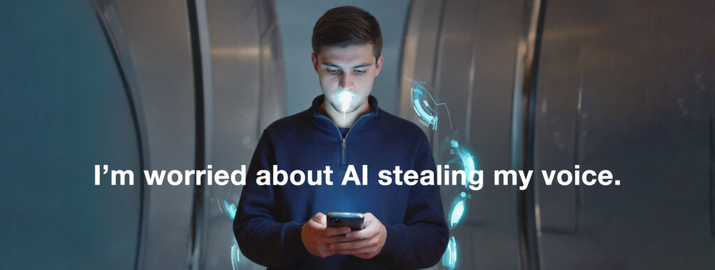 Q&a ai stealing voice