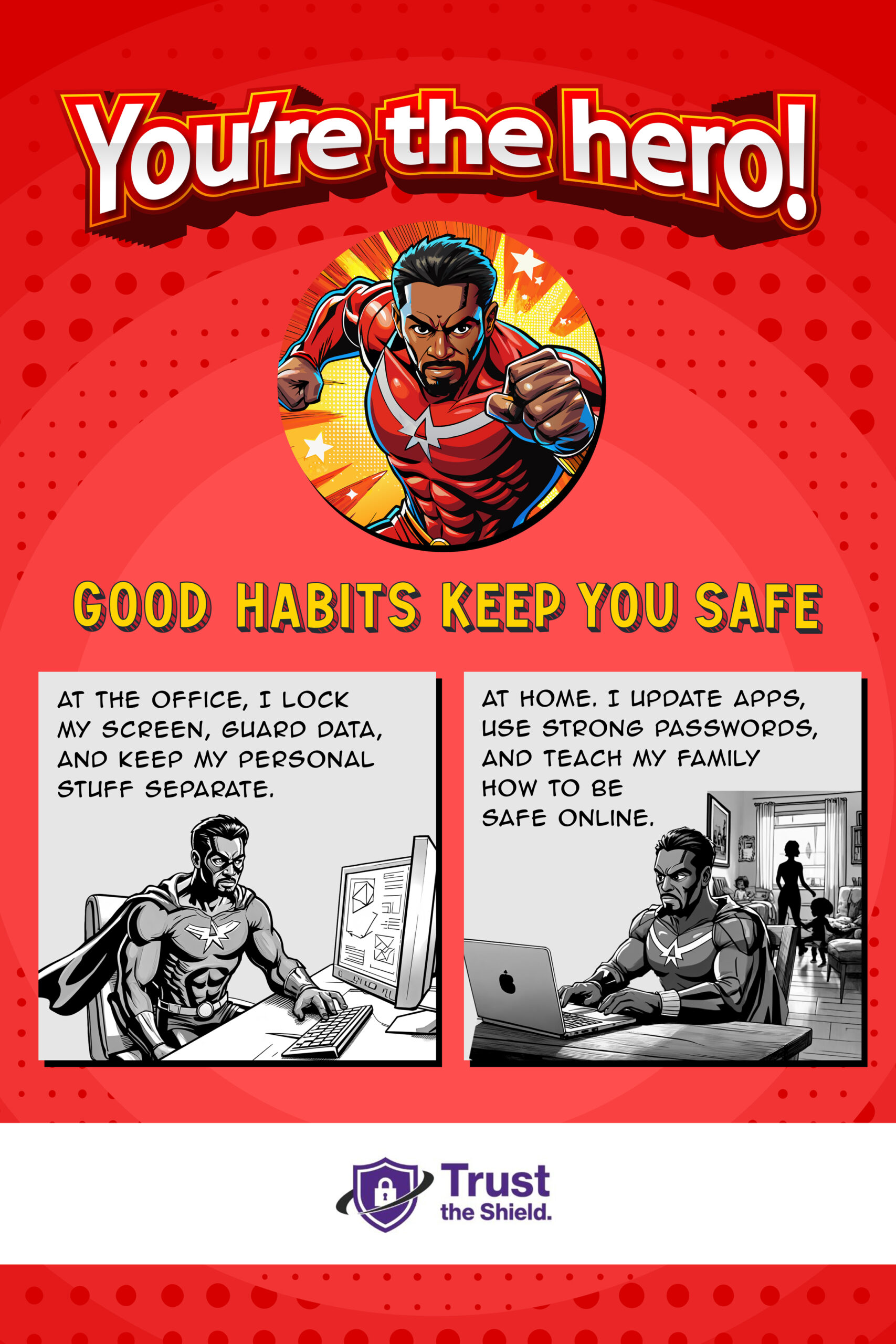 Healthequity poster 2 cyber habits