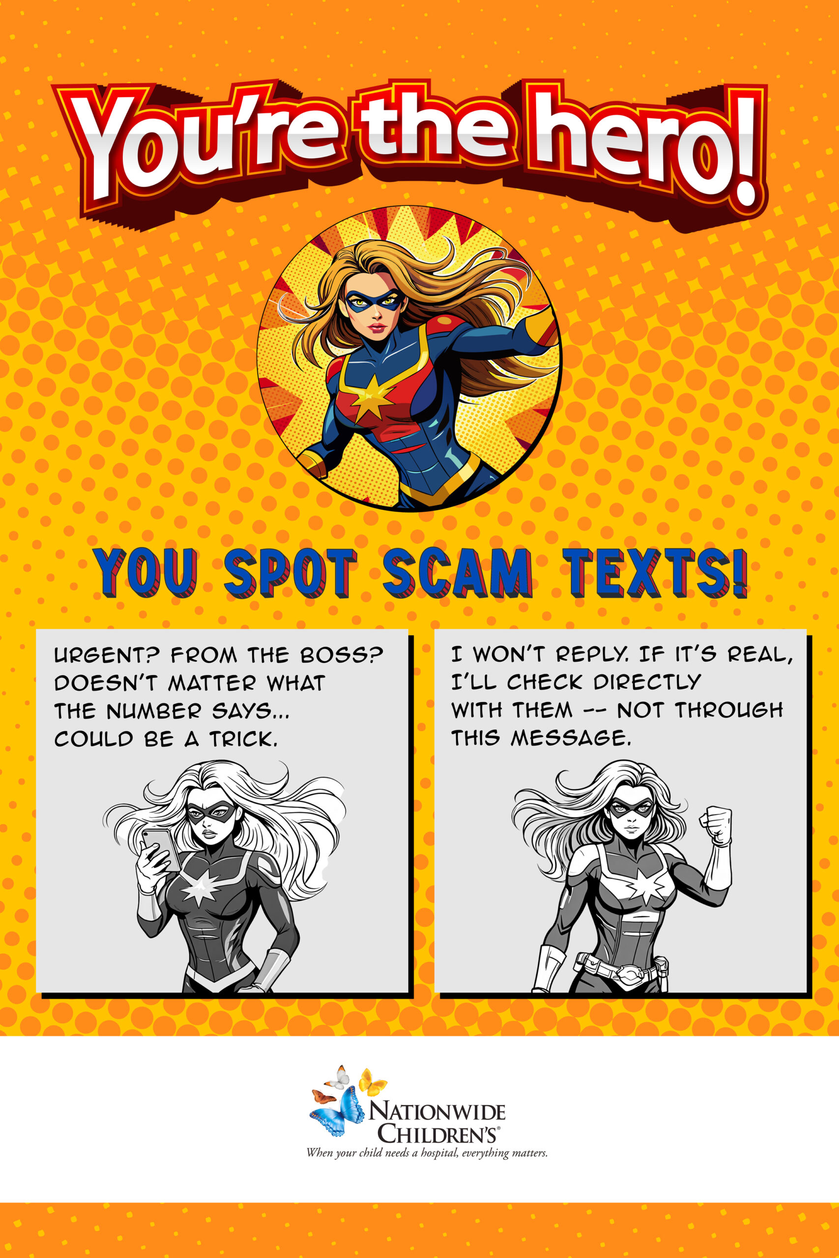 Nch poster 4 scam texts