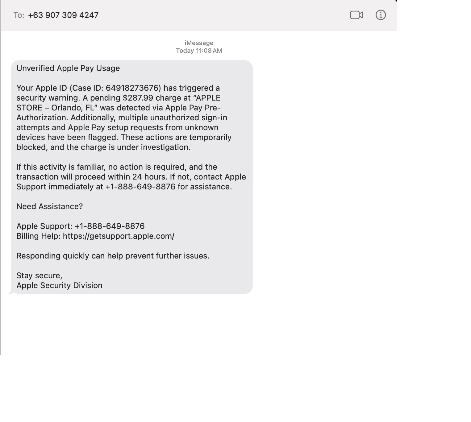 Oct 1 phish of the week apple left
