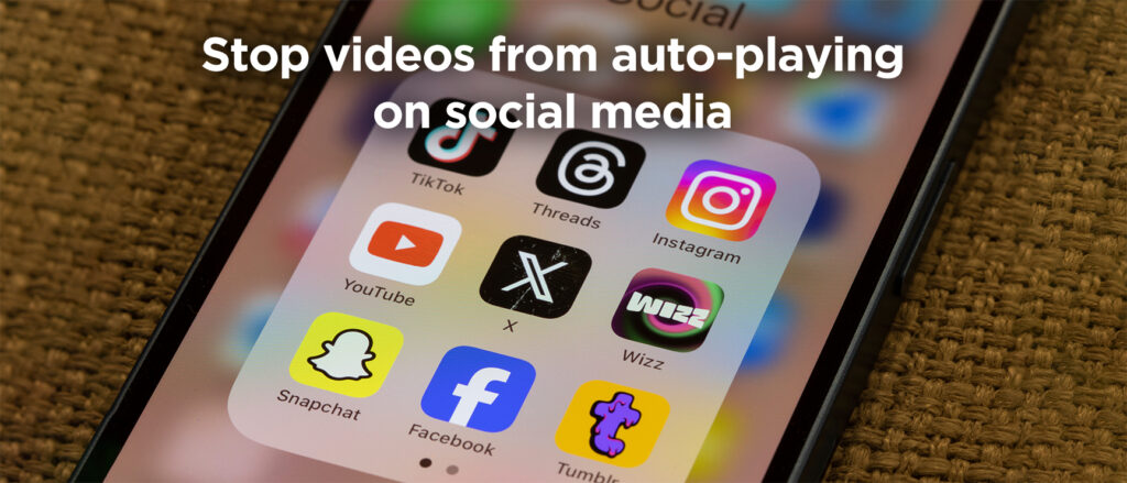 Stop videos from autoplaying