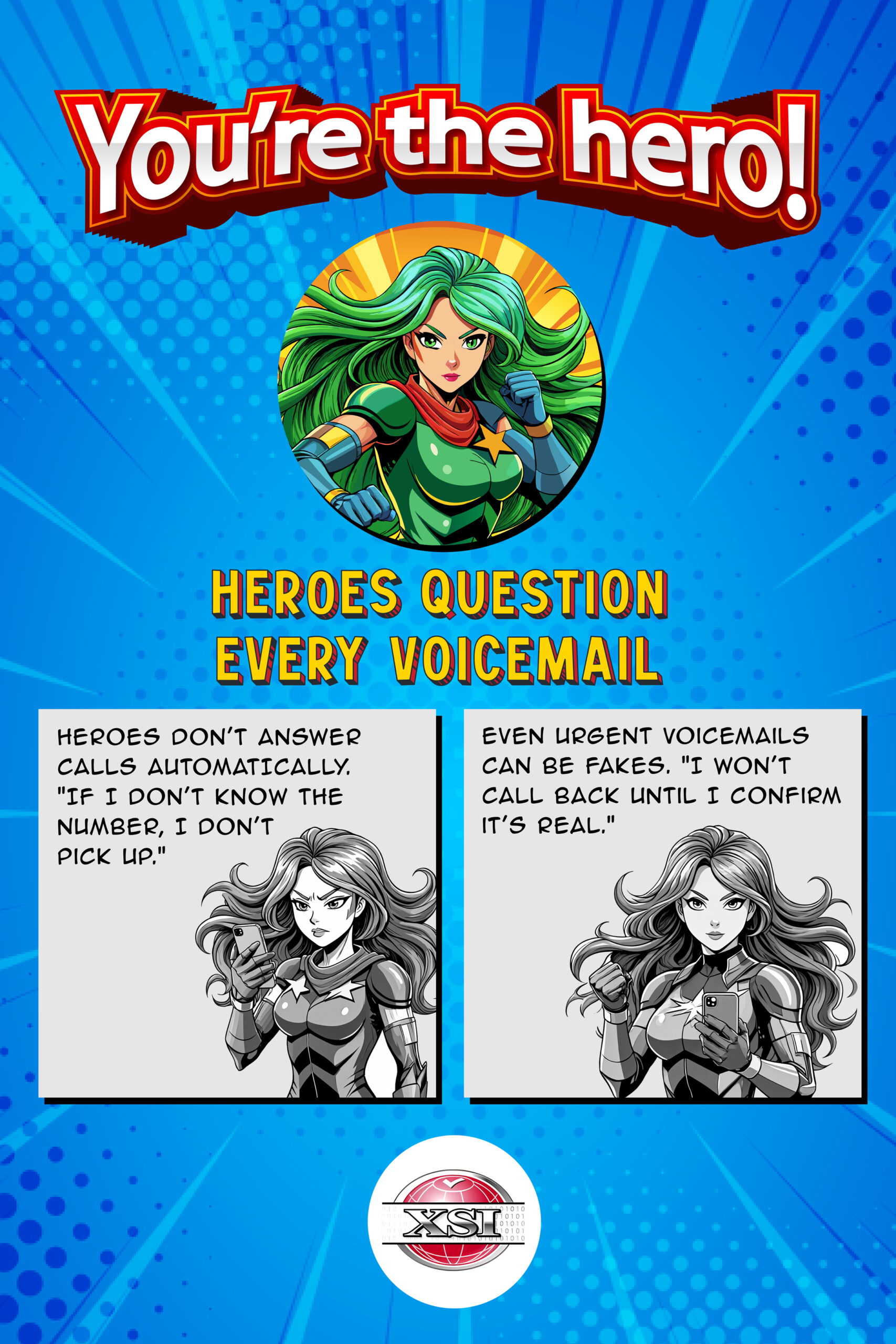 Xtreme solutions poster 1 listen like a hero