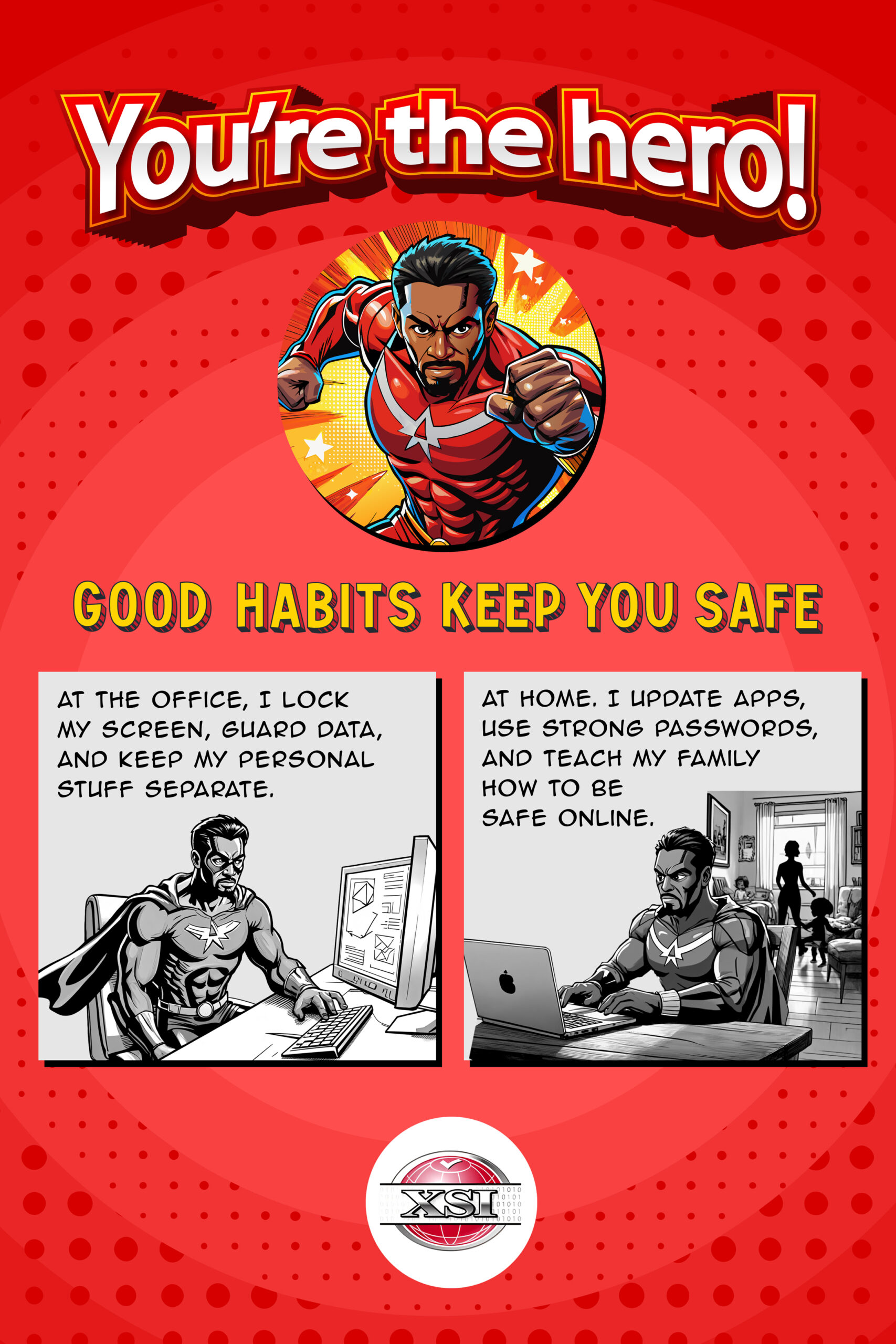 Xtreme solutions poster 2 cyber habits