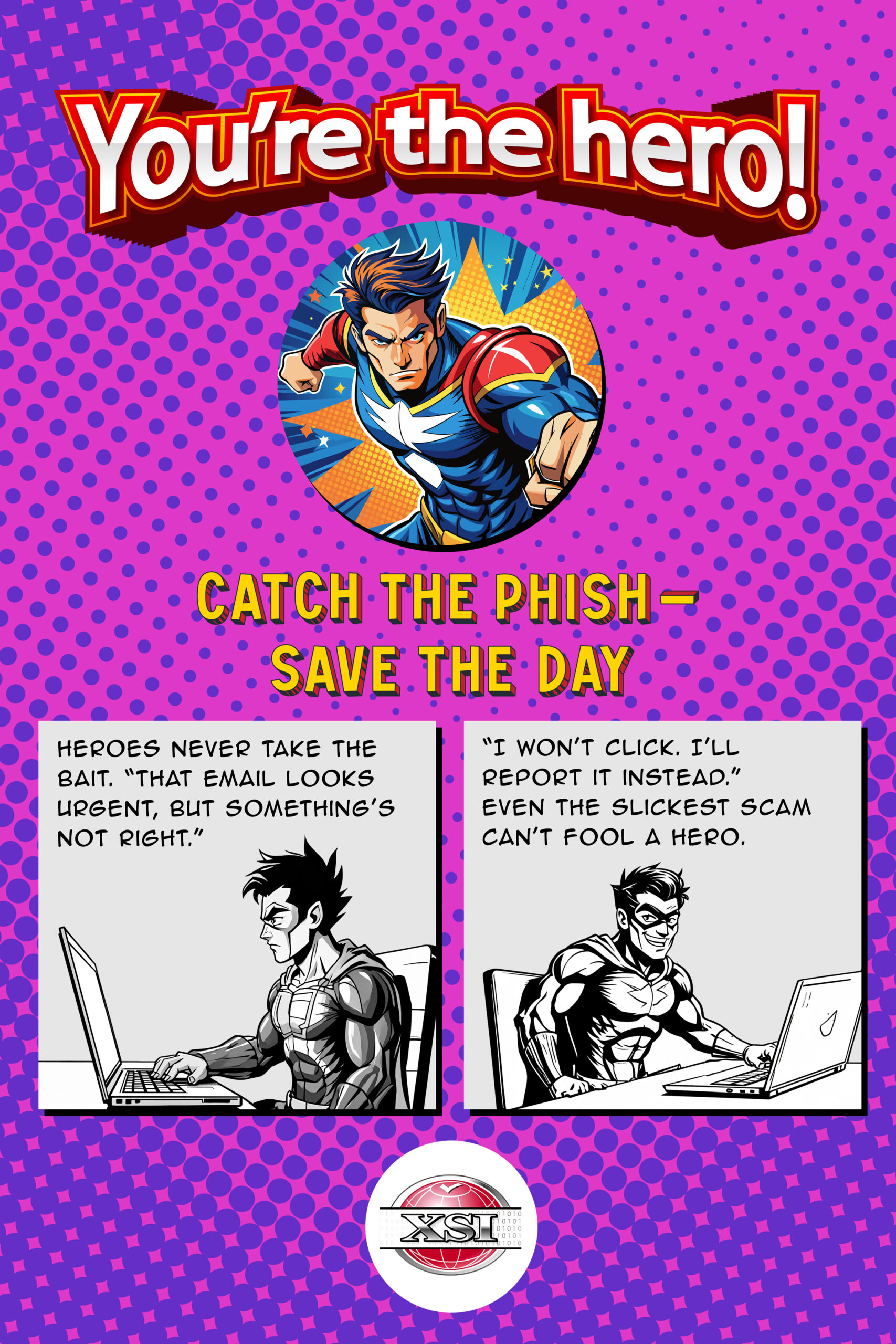 Xtreme solutions poster 3 catch the phish