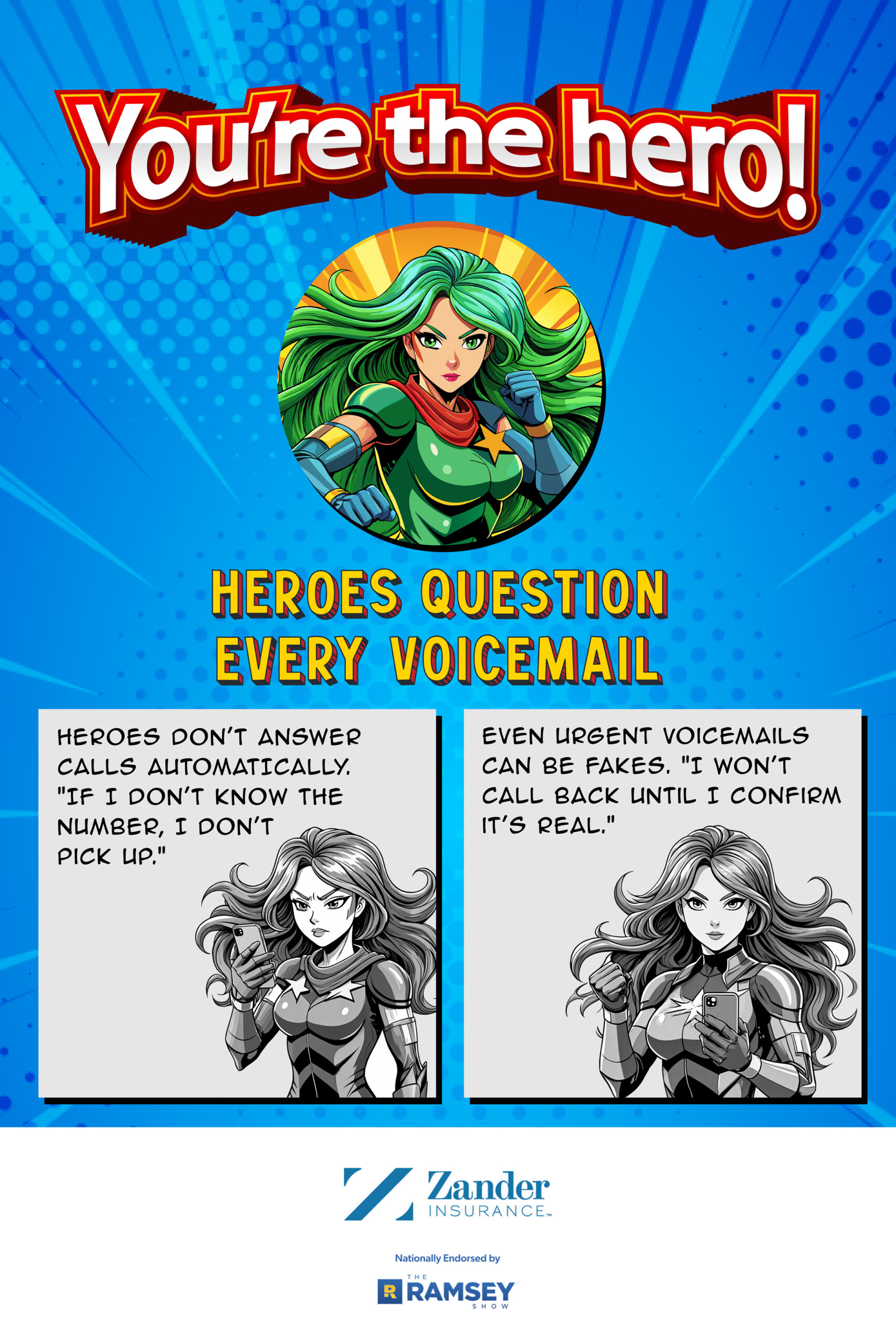 Zander poster 1 listen like a hero