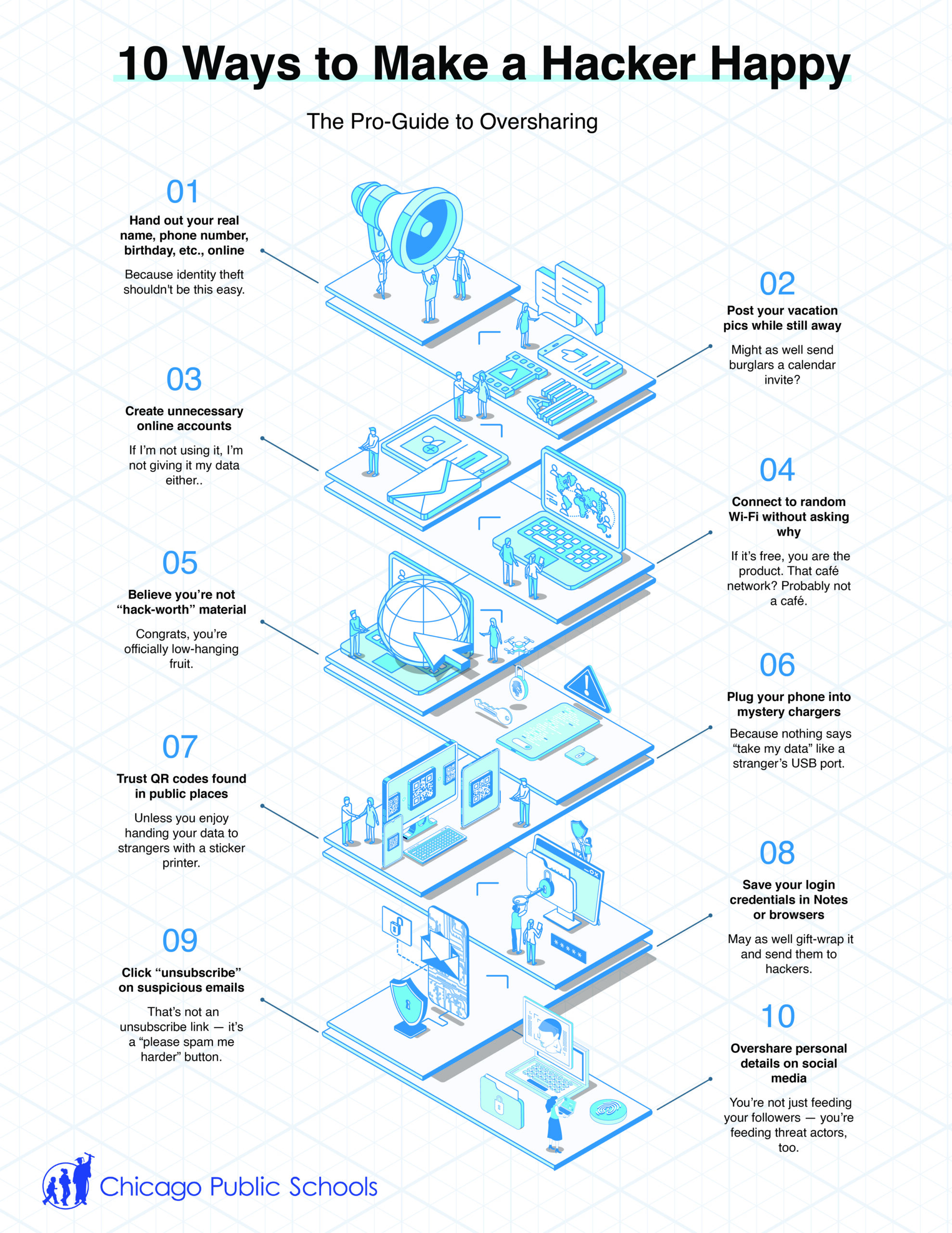 10 ways to make a hacker happy