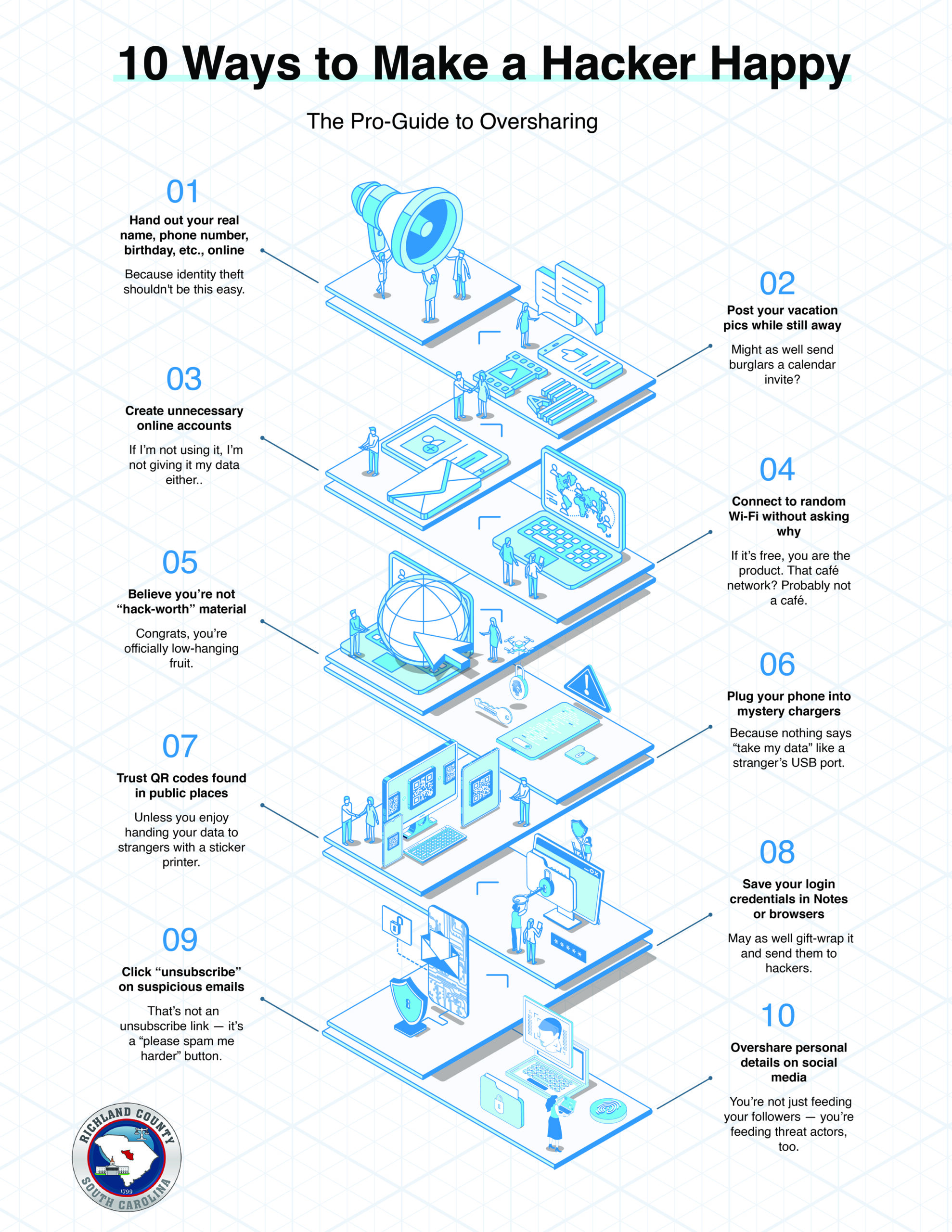 10 ways to make a hacker happy