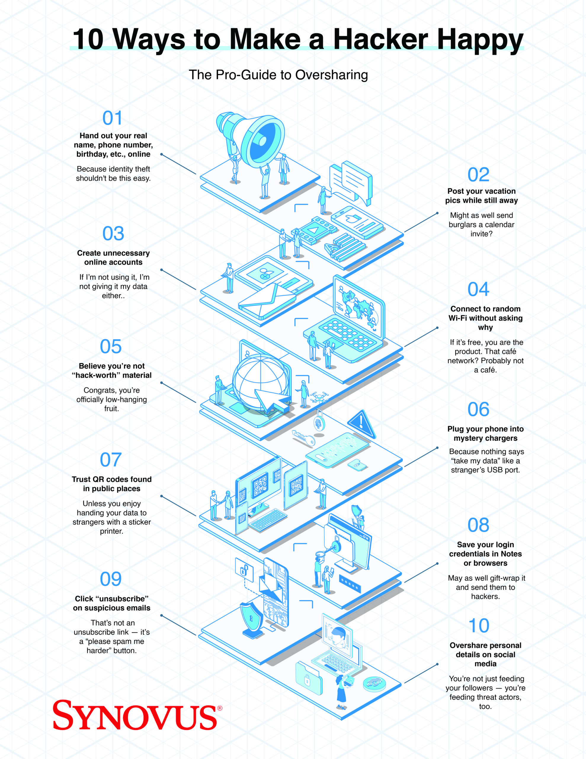 10 ways to make a hacker happy