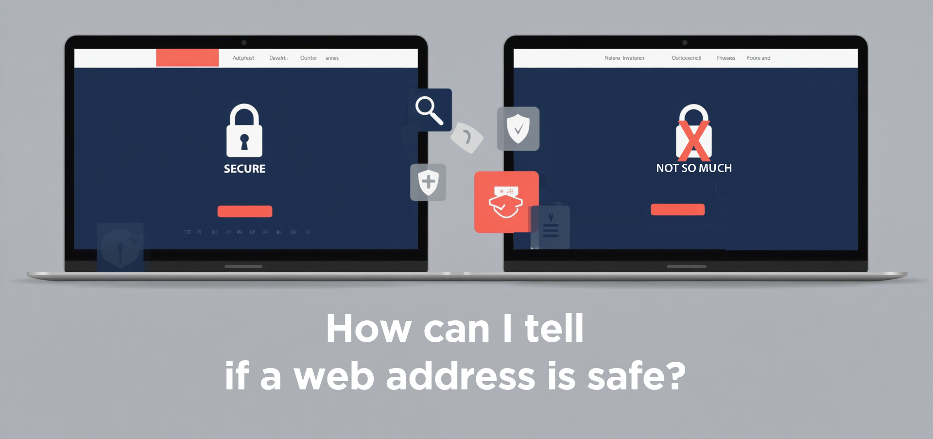 How can i tell if a web address is safe