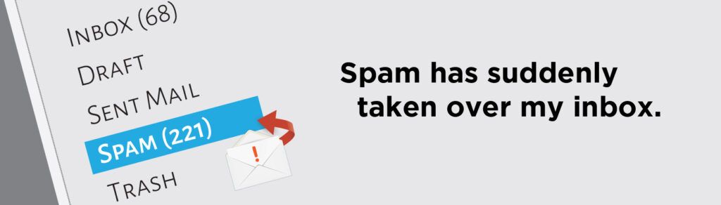 Spam in my inbox