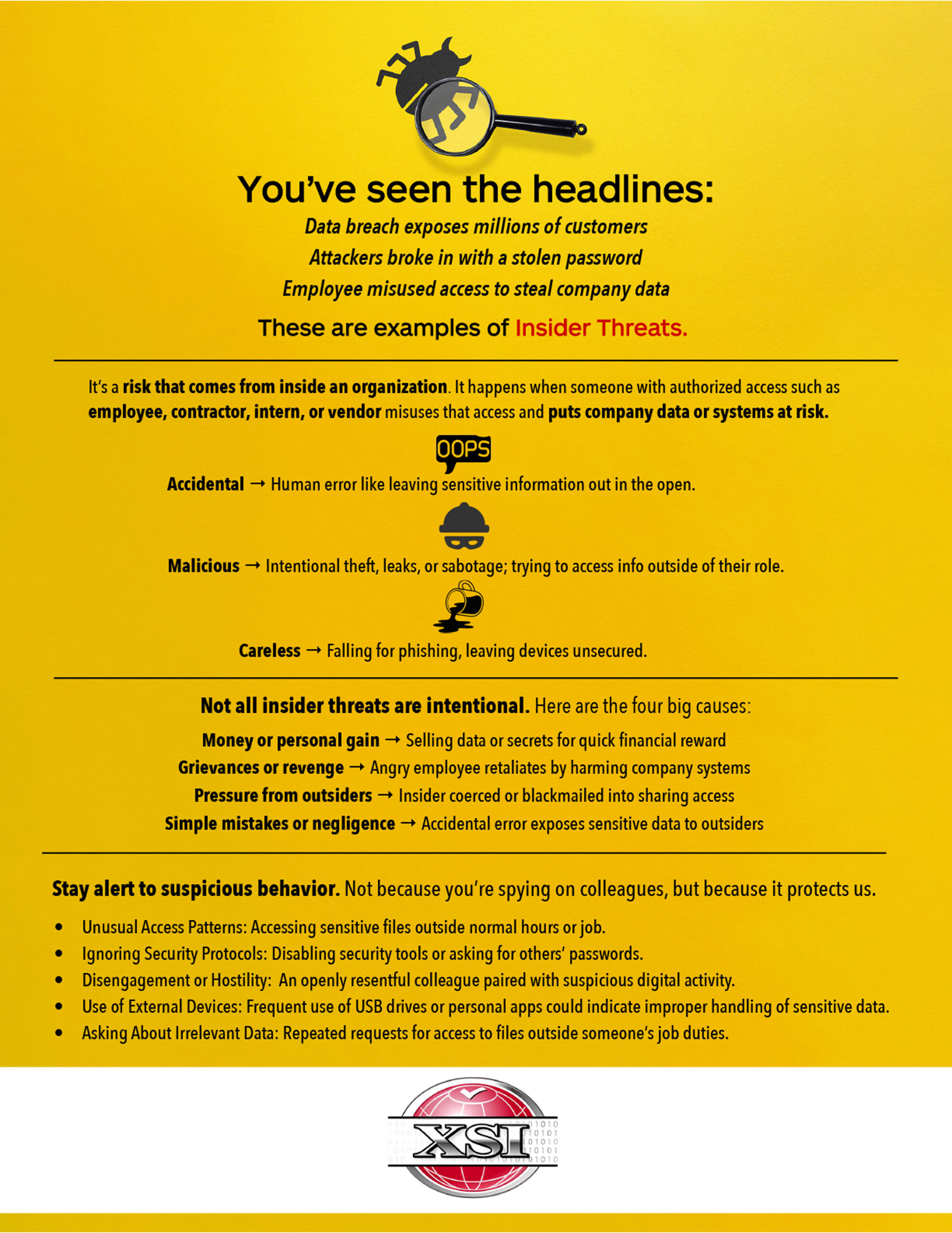 Xtreme | insider threats