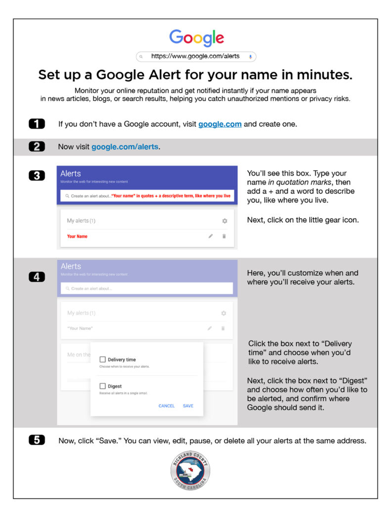 Richland County | Google Alert for Your Name