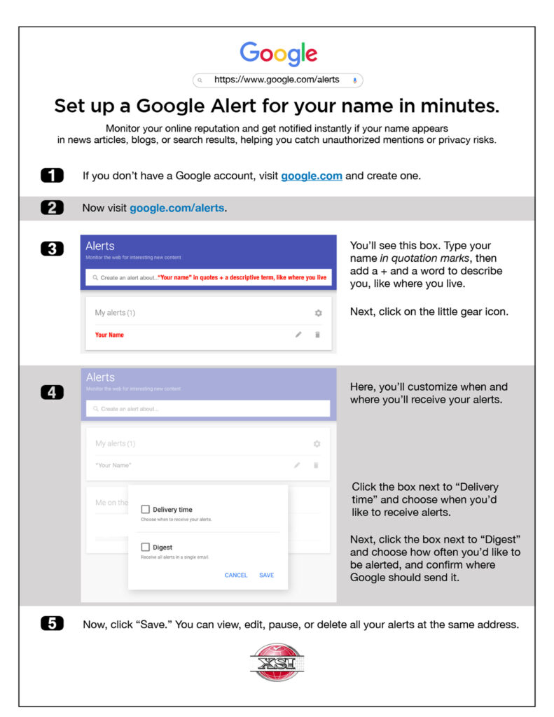 Xtreme | Google Alert for Your Name
